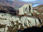 Brund Fell.Derwentwater in the distance.
