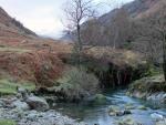 Langstrath Beck near to it's confluence with Greenup Gill.