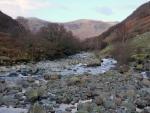 Looking back along Stonethwaite Beck.