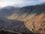 Towards the head of the Langstrath.