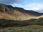 Down the track to the Langstrath below and return.