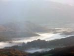 Little Langdale in the mist.