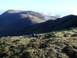From Little Carrs looking towards Wetherlam.