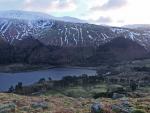 Helvellyn ridge and head of Thirlmere.
