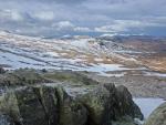 From Standing Crag looking towards Low Saddle.