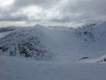 Catstycam with Swirral Edge arcing up to the right.