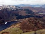 Looking over Great Rigg towards Raven Crag.