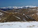 Crinkle Crags and Bowfell on the skyline.