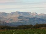 Southern Fells from the road over to High Borrans.