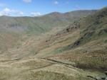 Rydal Beck in the valley below.