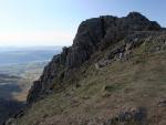Dow Crag summit rocks.