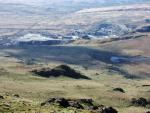 Broughton Moor Quarry below.