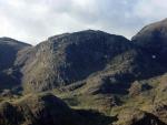 Close up of Broad Crag.