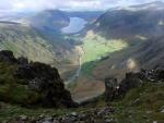 Wasdale and Wastwater below.