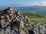 Cairn on Crag Fell.