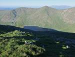 Yoke, Ill Bell and Froswick beyond Kentmere reservoir.