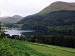 Loweswater with Carling Knott beyond the woodland.