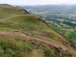 The ridge track to Fellbarrow.