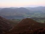 Looking back down to Whin Ben. Crummock Water and Mellbreak below.