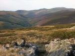 The Caldew valley and the back of Skiddaw.