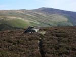 Coomb Height with Round Knott and Carrock Fell on the skyline.