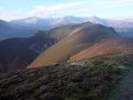 Looking back along the ridge to Knott Rigg.