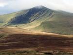 Foule Crag on Blencathra from Bowscale Fell.