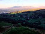Coniston group of Fells in the distance.