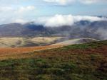 From Lonscale Fell  looking over the Back of Skiddaw towards Great Calva And Skiddaw House.
