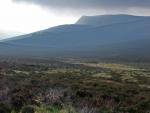 Skiddaw House with Lonscale Pike in the distance.