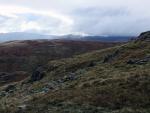 From the track up to Dale Head.