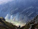 Honister Pass below.