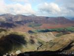 The ridge leading up to Robinson from Hindscarth.