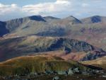 Close up of the Helvellyn range.