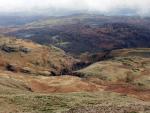 The head of Tilberthwaite Gill below.
