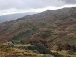 From Blake Rigg looking towards Yewdale Moss and the route ahead.