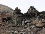 Back down to the beck and the old mine buildings.