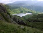 Easedale Tarn from the Blea Rigg ridge.