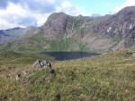 Harrison Stickle above Stickle Tarn.