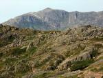 Close up of Bowfell from Harrison Stickle.
