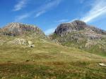 Thorn Crag and Harrison Stickle.