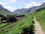 Looking back up Grisedale.