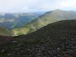 ........and the ridge ascending to St Sunday Crag.