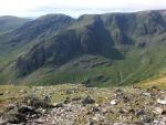 Greenhow End across Deepdale. Hart Crag beyond.