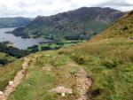 Place Fell across Ullswater.