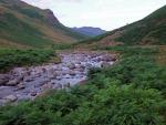 Looking back down Eskdale.