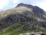 The route upwards to Scafell Pike.