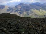 Great Gable from Scafell Pike.