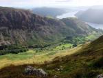Sheffield Pike and Heron Pike across Glenridding.