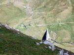 Close up of Keppel Cove Dam wall.